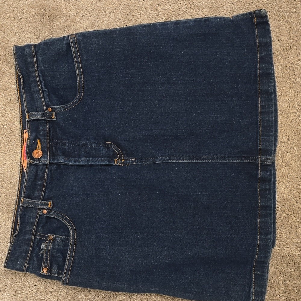 Roxy Dark Blue Denim Skirt